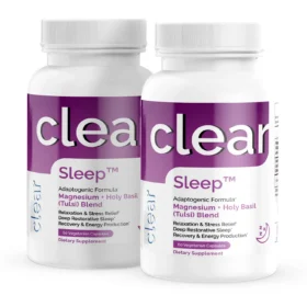 Clear Sleep 2 Pack - Premium Breathable Night Guards for Comfortable and Restful Sleep - BPA-Free, Medical-Grade Silicone