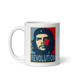 Che Guevara Revolution Hope Style Mug - Premium Ceramic, Dishwasher & Microwave Safe, Vibrant Print