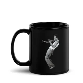 Miles Davis Trumpet Artwork Mug Premium Ceramic, Dishwasher & Microwave Safe