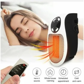 US Heater Portable Oscillating Heater with Overheat Protection