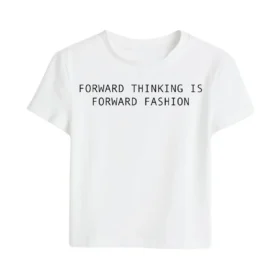 Forward Thinking Is Forward Fashion Breathable Cotton Top by Gabriela Pires Beachwear