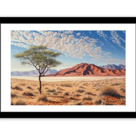 Stunning Two Piece Desert Art