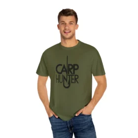 Catch Carp in Style with Our Carp Hunter Unisex Garment-Dyed T-shirt