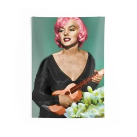 Marilyn Guitar Tapestry