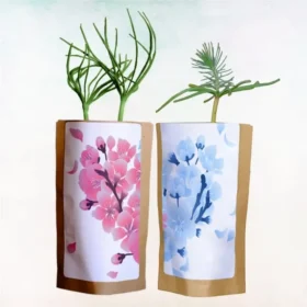 Two Hearts One Love Perfect Tree Greeting Gift for Couples