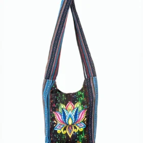 Kathmandu Collection Lotus Handmade Hobo Bag
