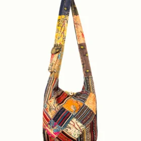Kathmandu Collection Quilted Patchwork Hobo Bag