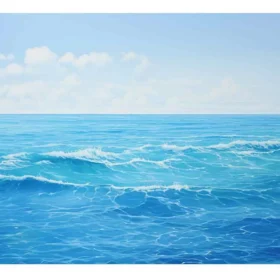 Calm Ocean Canvas Art Print